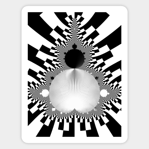 Mandelbrot Sticker by rupertrussell